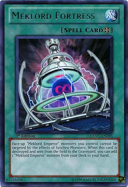 Meklord Fortress - EXVC-EN095 - Rare 1