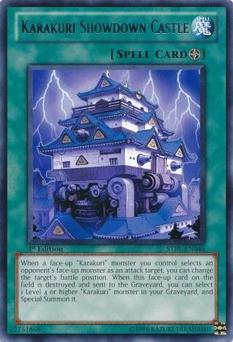 Karakuri Showdown Castle - STBL-EN046 - Rare