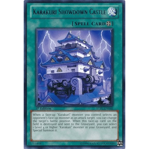 Karakuri Showdown Castle - STBL-EN046 - Rare