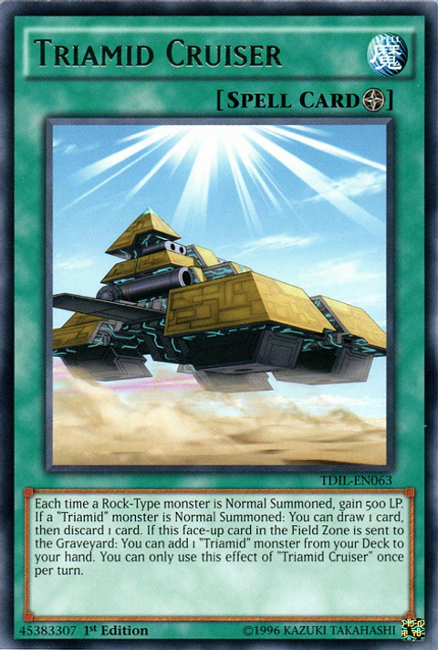 Triamid Cruiser - TDIL-EN063 - Rare
