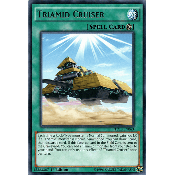 Triamid Cruiser - TDIL-EN063 - Rare