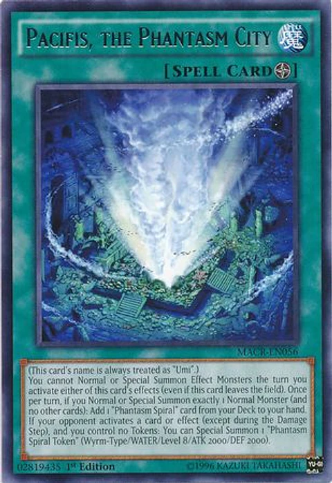 Pacifis, the Phantasm City - MACR-EN056 - Rare 