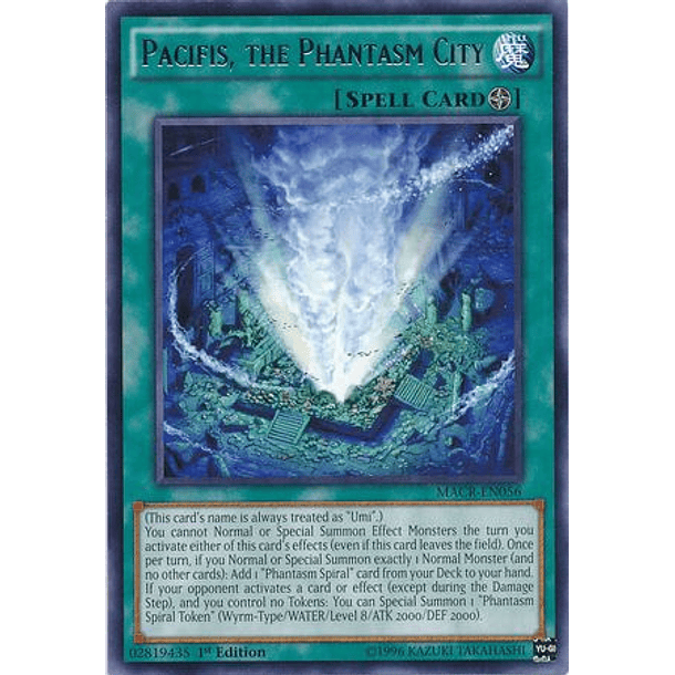 Pacifis, the Phantasm City - MACR-EN056 - Rare 