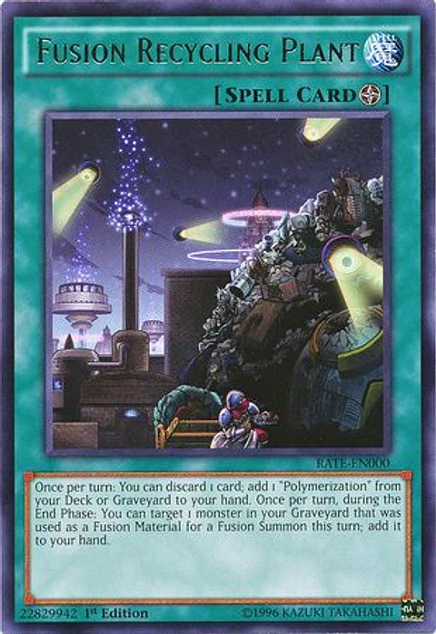 Fusion Recycling Plant - RATE-EN000 - Rare 
