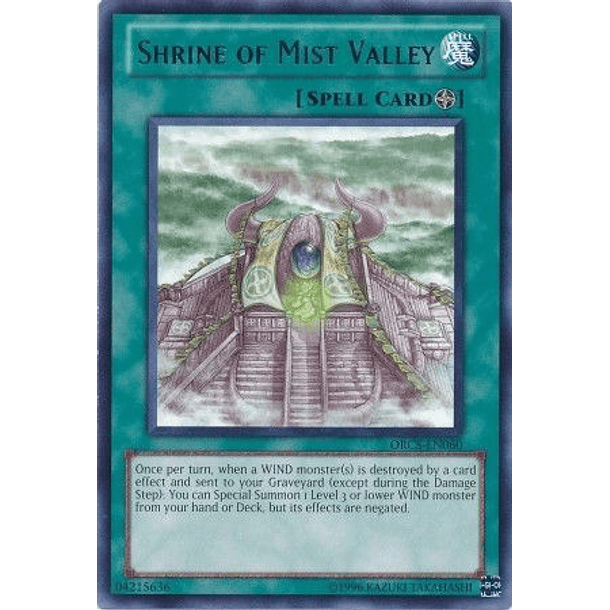 Shrine of Mist Valley - ORCS-EN060 - Rare