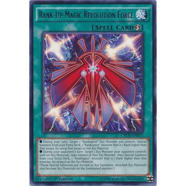 Rank-Up-Magic Revolution Force - CROS-EN057 - Rare