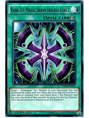 Rank-Up-Magic Doom Double Force - WIRA-EN027 - Rare
