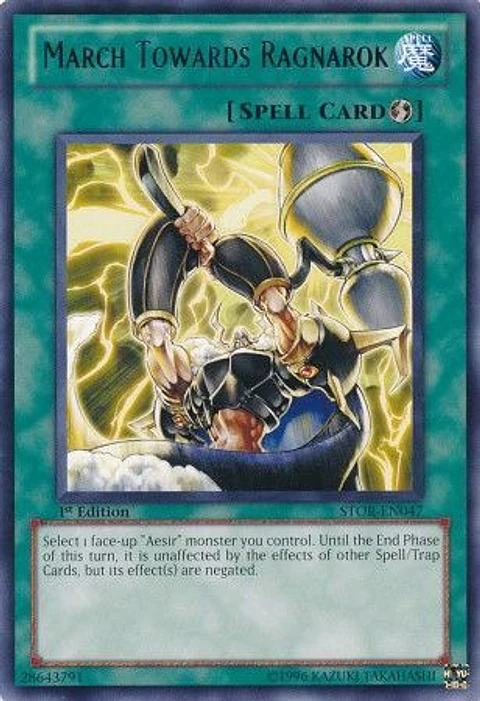 March Towards Ragnarok - STOR-EN047 - Rare