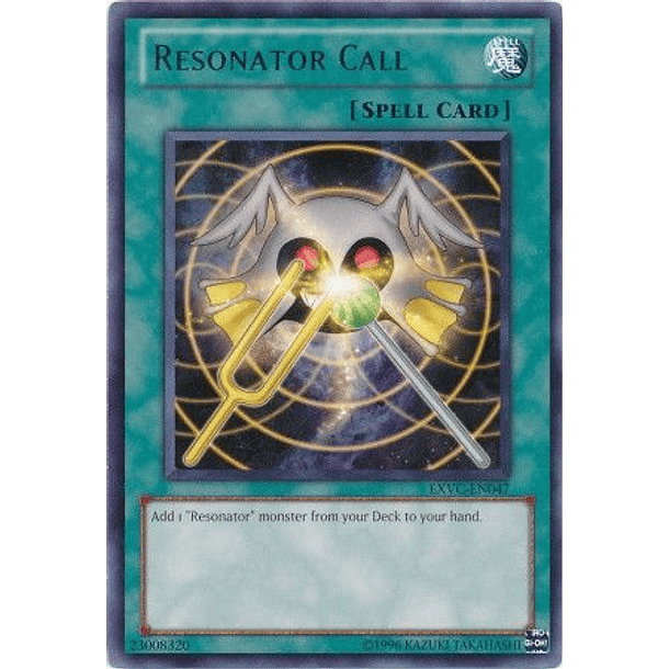 Resonator Call - EXVC-EN047 - Rare