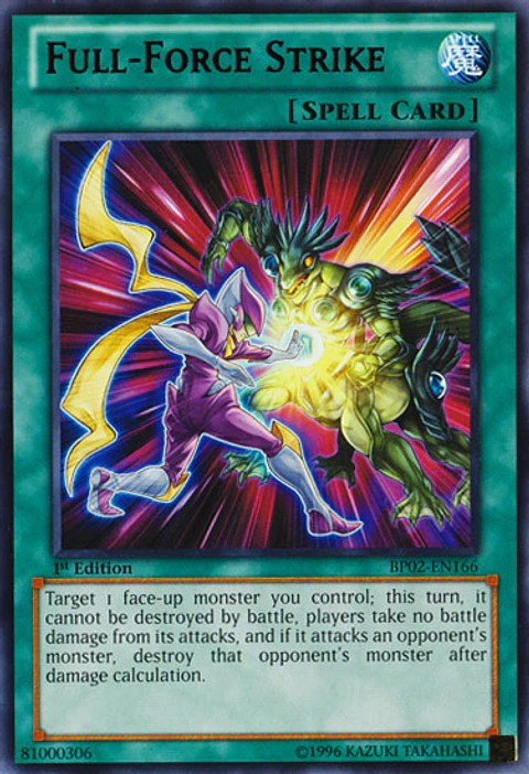 Full-Force Strike - BP02-EN166 - Rare