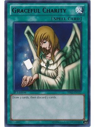 Graceful Charity - BP02-EN137 - Rare (maltrato leve)