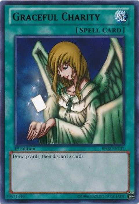 Graceful Charity - BP02-EN137 - Rare (maltrato leve)