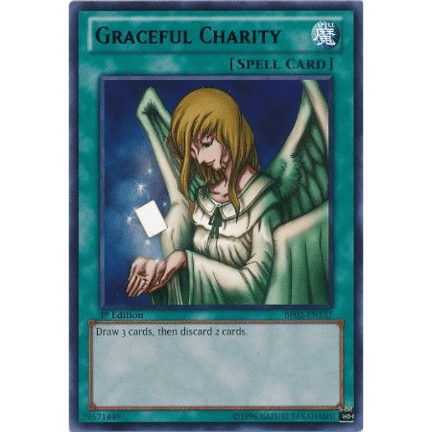 Graceful Charity - BP02-EN137 - Rare (maltrato leve)