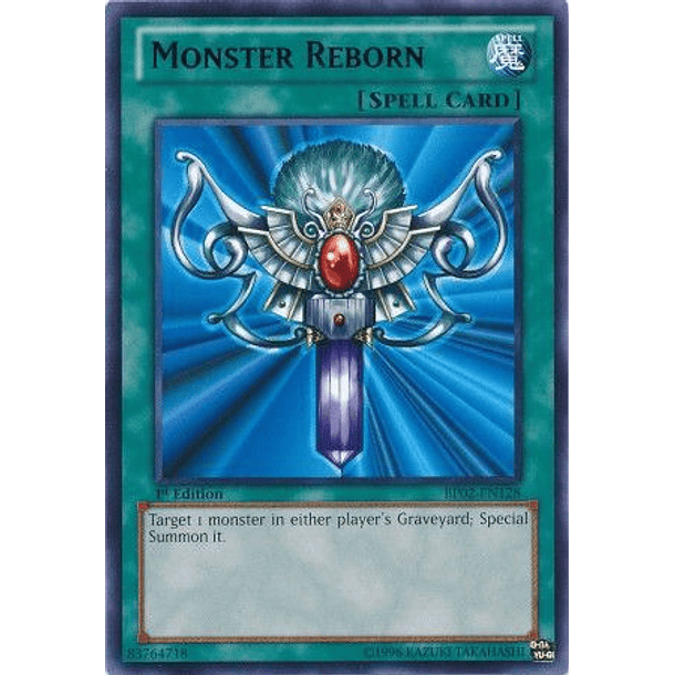 Monster Reborn - BP02-EN128 - Rare 