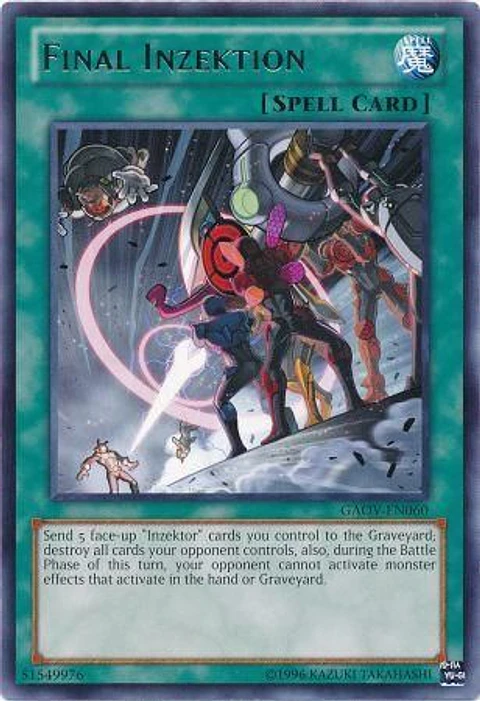 Final Inzektion - GAOV-EN060 - Rare 