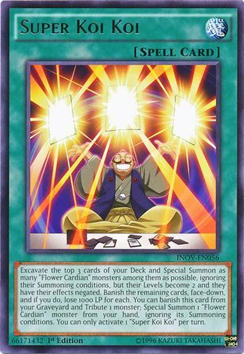 Super Koi Koi - INOV-EN056 - Rare 