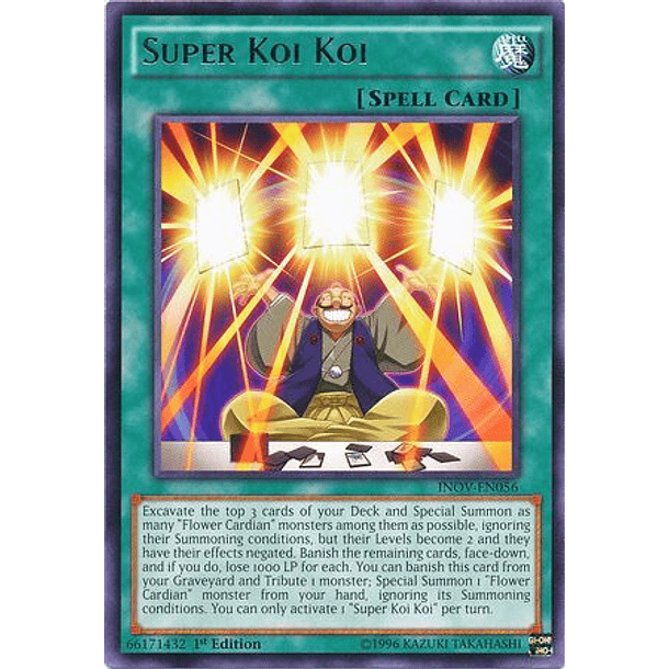 Super Koi Koi - INOV-EN056 - Rare 