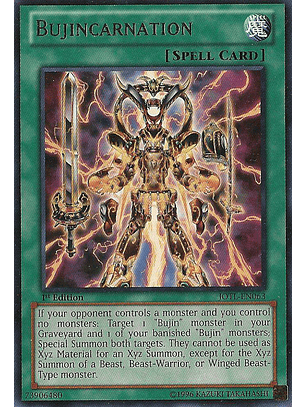 Bujincarnation - JOTL-EN063 - Rare