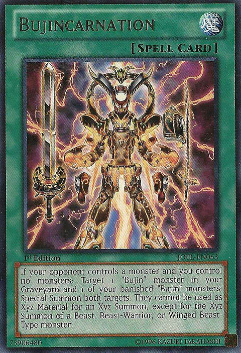 Bujincarnation - JOTL-EN063 - Rare