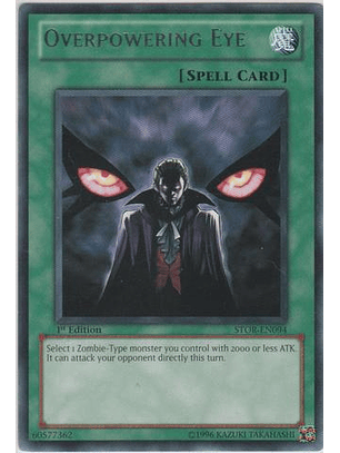 Overpowering Eye - STOR-EN094 - Rare