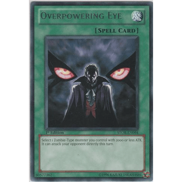 Overpowering Eye - STOR-EN094 - Rare