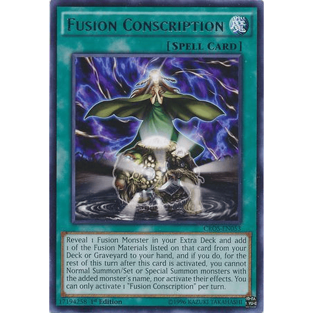 Fusion Conscription - CROS-EN053 - Rare