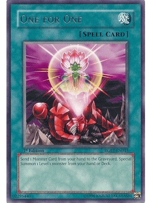 One for One - RGBT-EN045 - Rare