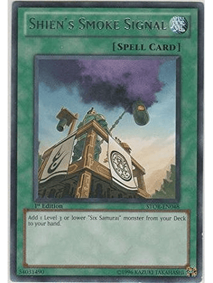 Shien's Smoke Signal - STOR-EN048 - Rare