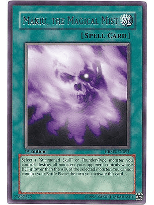 Makiu, the Magical Mist - CRMS-EN091 - Rare