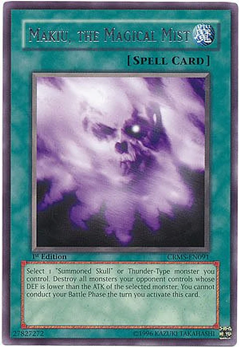 Makiu, the Magical Mist - CRMS-EN091 - Rare