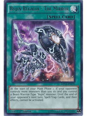 Bujin Regalia - The Mirror - MP14-EN170 - Rare