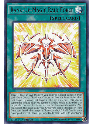 Rank-Up-Magic Raid Force - DOCS-EN054 - Rare 