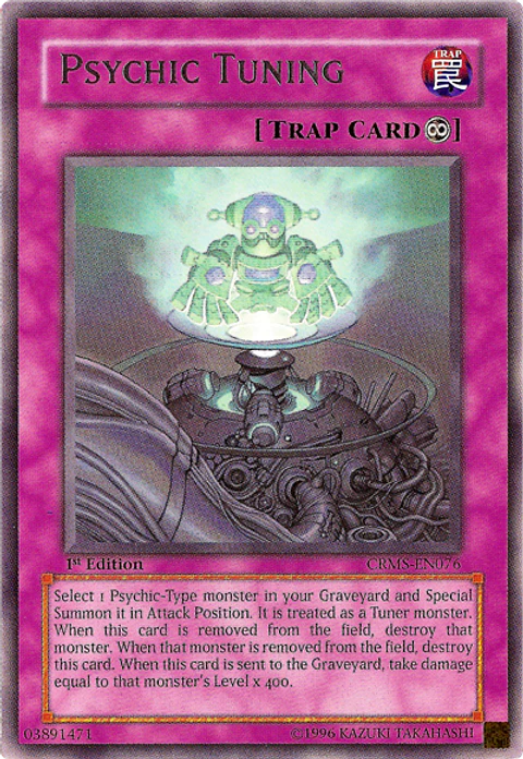 Psychic Tuning - CRMS-EN076 - Rare