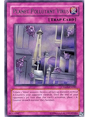 Planet Pollutant Virus - CRMS-EN080 - Rare