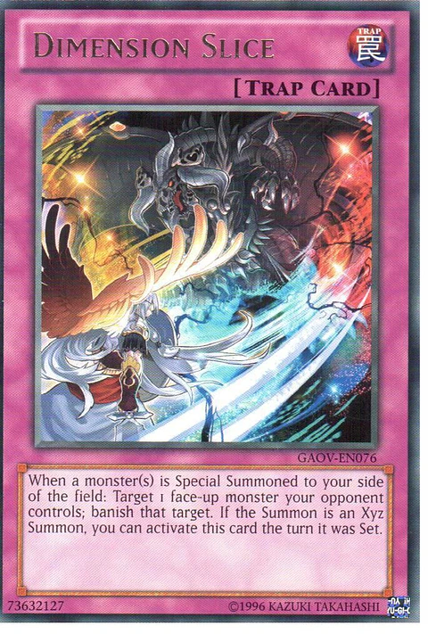 Dimension Slice - GAOV-EN076 - Rare 