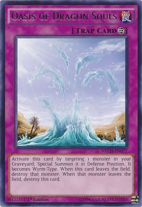 Oasis of Dragon Souls - NECH-EN077 - Rare 
