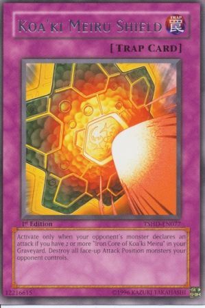 Koa'ki Meiru Shield - TSHD-EN077 - Rare 1