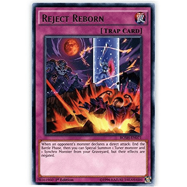 Reject Reborn - BOSH-EN071 - Rare