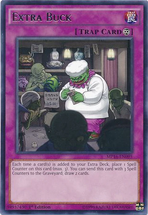 Extra Buck - MP16-EN095 - Rare 