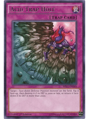 Acid Trap Hole - MIL1-EN044 - Rare