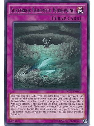 Subterror Behemoth Burrowing - INOV-EN085 - Rare