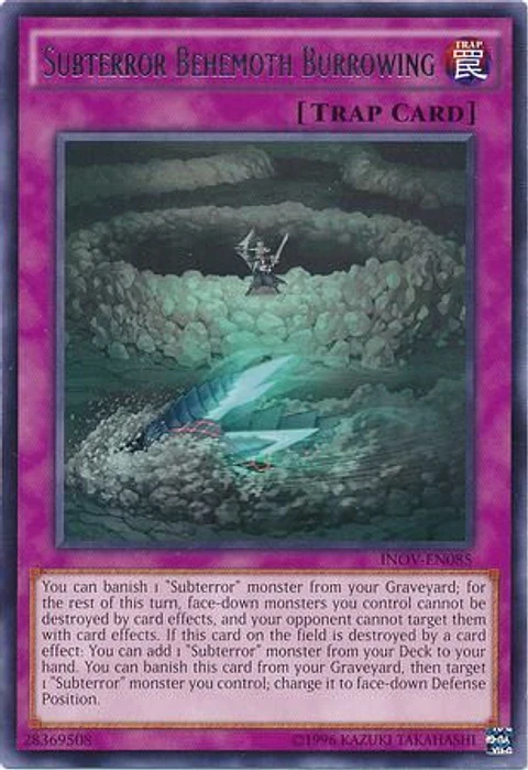 Subterror Behemoth Burrowing - INOV-EN085 - Rare