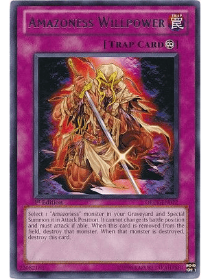 Amazoness Willpower - DREV-EN072 - Rare