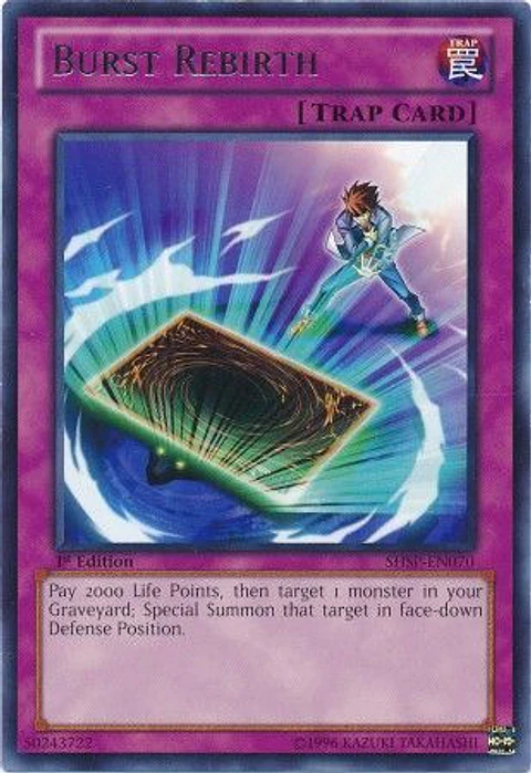 Burst Rebirth - SHSP-EN070 - Rare 