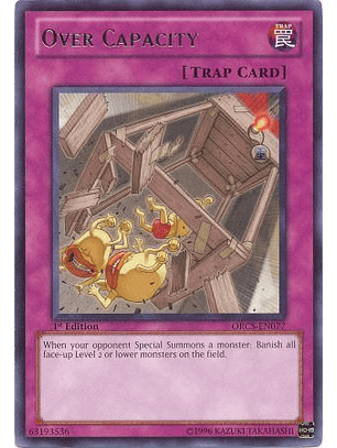 Over Capacity - ORCS-EN077 - Rare