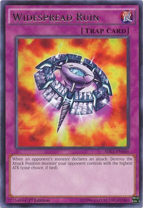 Widespread Ruin - MIL1-EN046 - Rare 