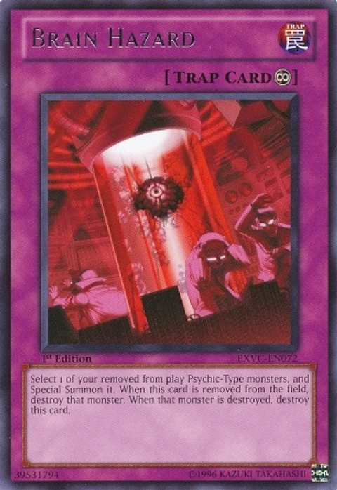 Brain Hazard - EXVC-EN072 - Rare