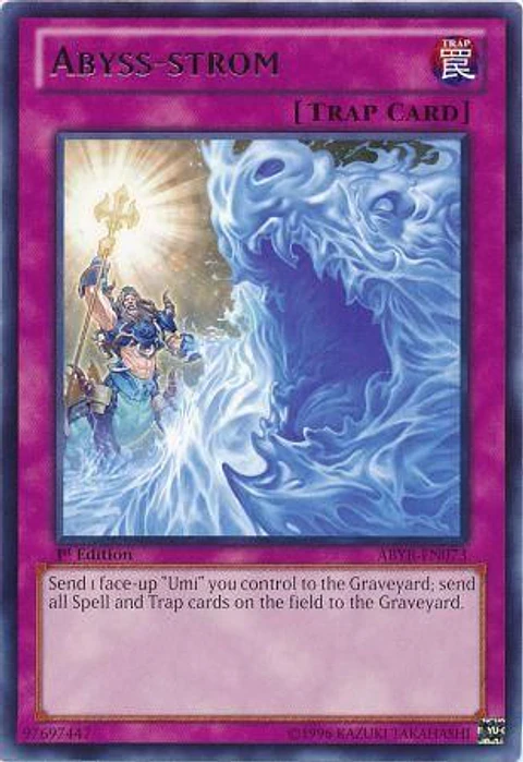 Abyss-strom - ABYR-EN073 - Rare 