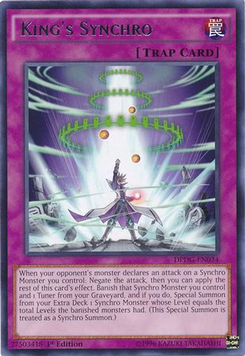 King's Synchro - DPDG-EN034 - Rare