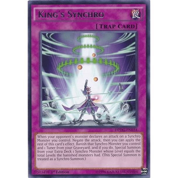 King's Synchro - DPDG-EN034 - Rare